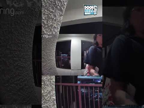 Always Be Aware of Your Surroundings (Caught on Ring Doorbell)