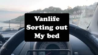 Vanlife: replacing my bed cover