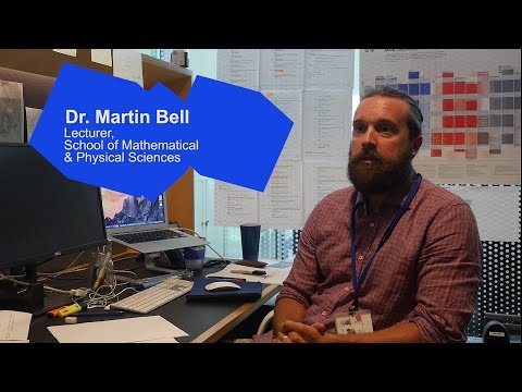 UTS Science: Dr Martin Bell on bush fires and how the Gaussian distribution works - w/subtitles