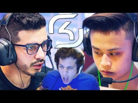 SK Gaming Vs Steel New Team Ghost! ESL One Belo 2018