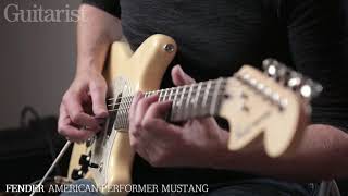 Video thumbnail for Fender American Performer Jazzmaster & Mustang Demo by Guitarist