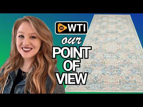 Floral Runner Rug for Entryway - WTI product video review