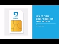 How to check Mobily Number in Saudi Arabia? | LISA