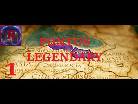 Rome 2 Total war:Pontus legendary campaign(PART 1);Setting our strategy