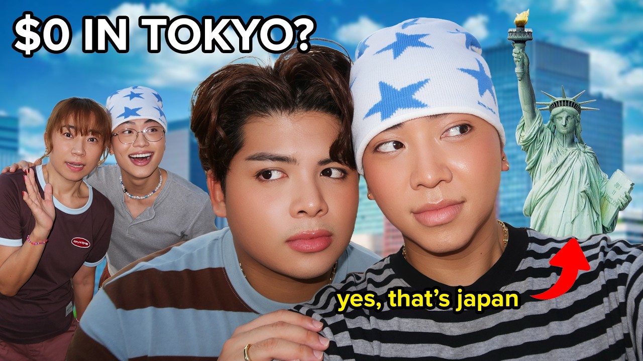 We Went to ONLY FREE Places in Tokyo for 24 Hours