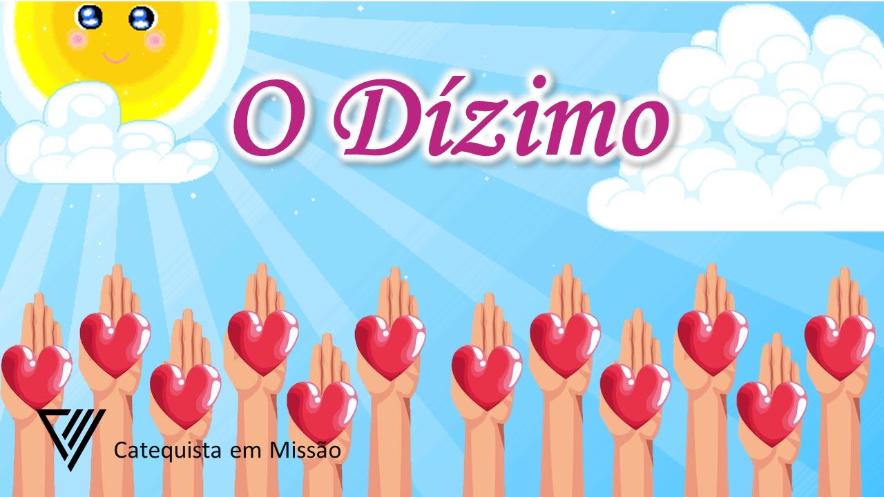 O Dízimo | Desenho Bíblico | Catequese para crianças