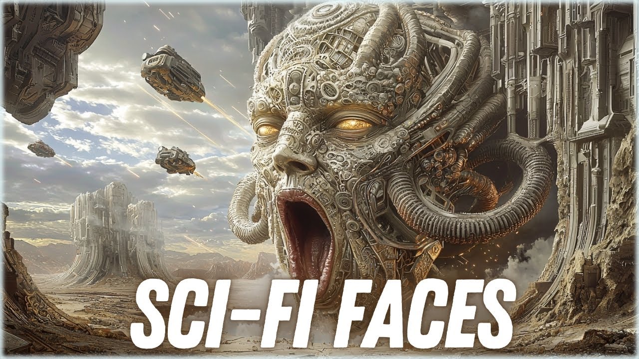 AI Creates Surreal Alien Landscapes: Nakamura-Inspired Sci-Fi Faces