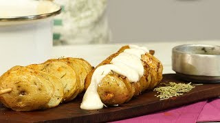 Papas Tornado con Salsa 4 Quesos | Alicante