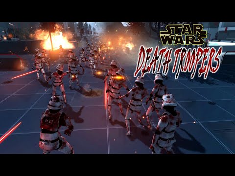 STAR WARS Imperial city infected by Zombies!! (Cinematic) Men of war Assault squad 2 USW MOD