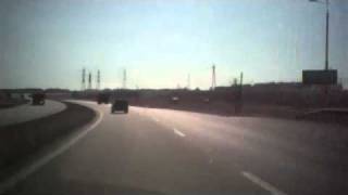 preview picture of video 'Russian M7 Volga Federal Highway (European route E22): Kazan bypass route'
