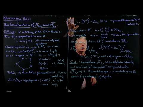 Moduli of n points on the projective line - Part 10