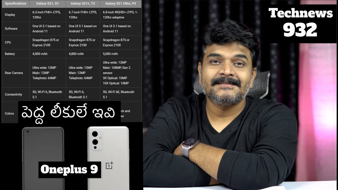 Tech News 931 Oneplus 9,Samsung S21 S21 Plus & S21 Ultra,Zoom No Timelimit,OPPO InnoDay etc