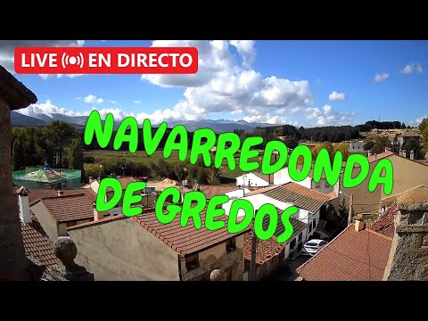 Live webcam view of Navarredonda de Gredos Mountain Village