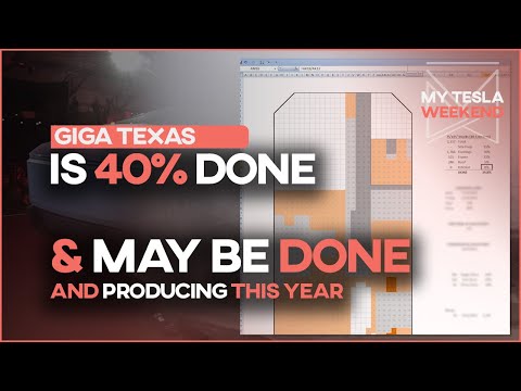Giga Texas is 40% done and your CyberTruck will soon be on the way