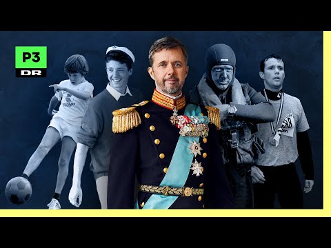 Fra teenage-prins til Kong Frederik
