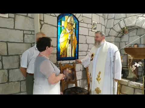 Charbel TV-Poświęcenie nowych witraży-Benedizione delle nuove vetrate colorate-Florencja 29.06.2021