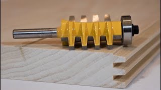 How to use a Finger Joint Router Bit to Join Wood