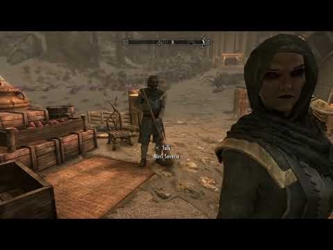 Skyrim Sniffing glitch
