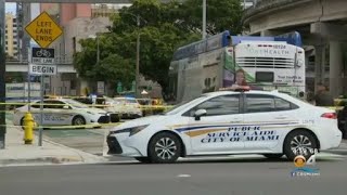 72-Year-Old Woman Struck, Killed By County Bus In Downtown Miami