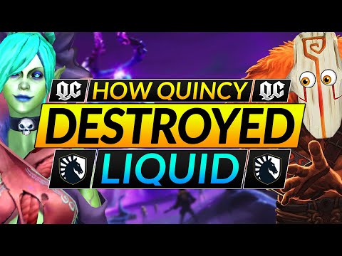 How Team Liquid got CRUSHED by Quincy - This PRO Strategy WORKS - Dota 2 Hero Guide