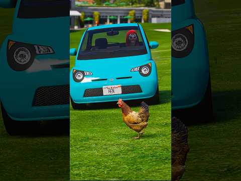 Rabbit saves Hen | GTA V | #shorts #114