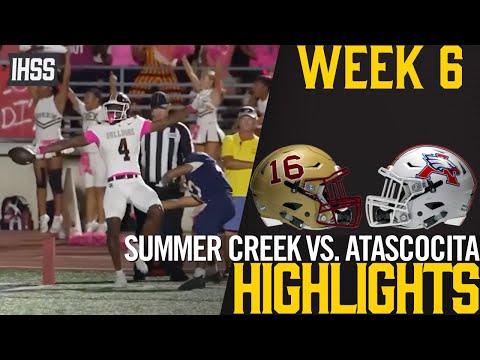 Epic Finish: Summer Creek Triumphs Over Atascocita 38-35