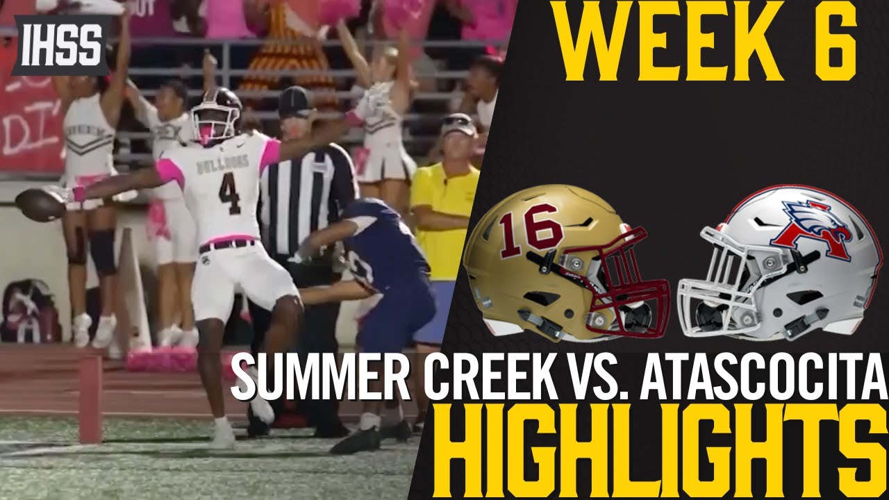Epic Finish: Summer Creek Triumphs Over Atascocita 38-35