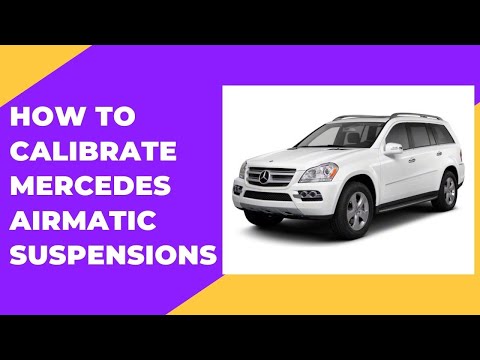 Mercedes  AIRmatic calibration.