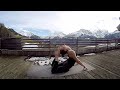 A Very Serious Snow Yoga Session In The Swiss Alps