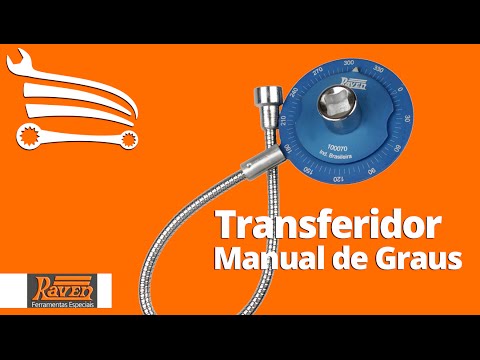 Transferidor de Graus com Encaixe de 1/2 Pol. - Video