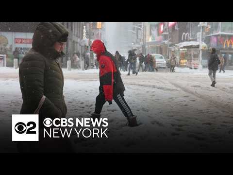 Watch Live: Snow impacting NYC, N.J. with blizzard conditions | Team coverage