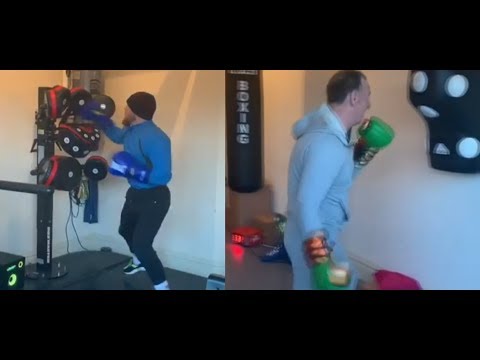 Conor McGregor training with father after lose on UFC 229
