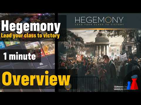 Hegemony: Lead your class to victory -1 minute Overview - Peaky Boardgamer