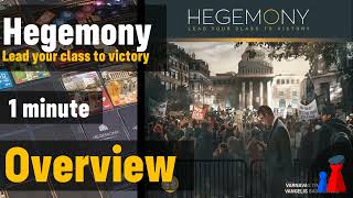 Hegemony: Lead your class to victory -1 minute Overview - Peaky Boardgamer