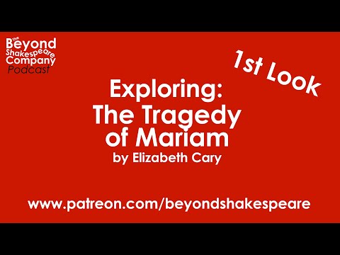 Mariam, the Fair Queen of Jewry (Beyond Shakespeare, webcam, 2021)