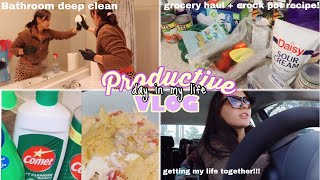 a PRODUCTIVE day in my life vlog | getting my life together!