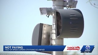 Half of speed camera citations go unpaid