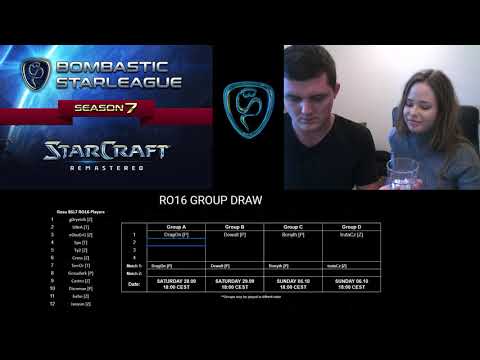 BSL7 Proleague RO16: Group Draw by Karolinka