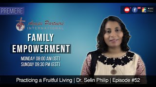 Practicing a Fruitful Living