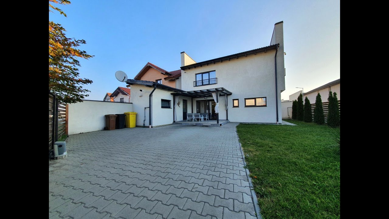 Casa de inchiriat cu 4 camere si curte in Selimbar / acces auto - Video