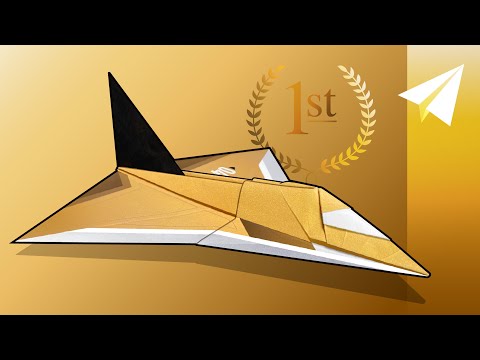 How to Make a Competition Winning Shuttle Paper Airplane! — Orion by Irrelevant Paper Planes