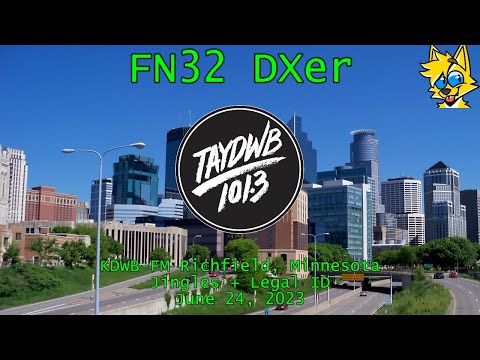 101.3 TayDWB | KDWB Richfield, Minnesota Jingles + Legal ID (6/24/2023)