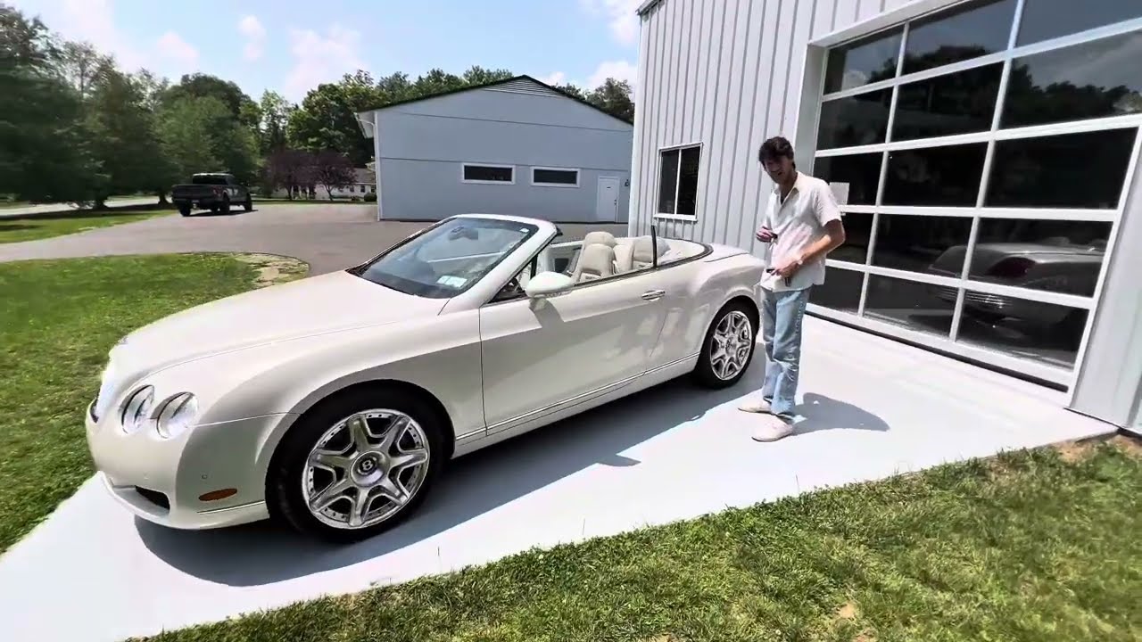 2009 Bentley Continental GTC Mulliner Auction Overview Video