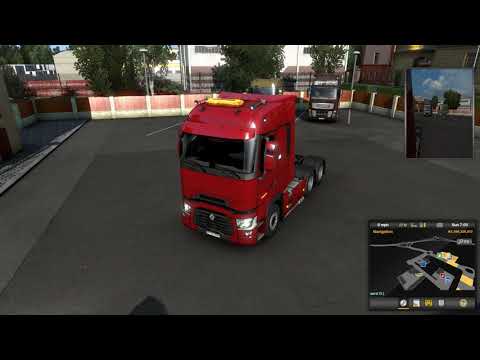 ETS2 1.38 |Renault T| - Make a Driving Around in City Tour of Lille