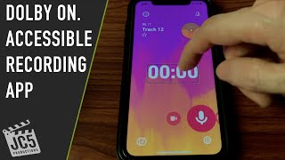 Video thumbnail for Dolby On. Accessible audio recording app by Juan Alcazar