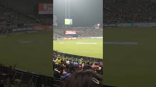 Another 4 by Pat Cummins KKR #KKR #MI #IPL #KKRVSMI #Cricket #Livefromstadium #MCA