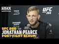 Jonathan Pearce Reacts To Beating Omar Morales:  ‘I Could Feel Him Wilting’ | UFC 266 | MMA Fighting
