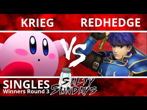 Salty Sunday 41 - Krieg (Kirby) VS  RedHedge (Ike)