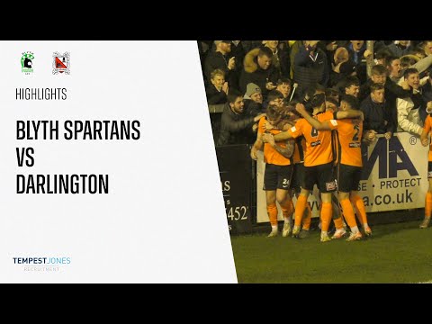 Blyth Spartans 1-2 Darlington - National League North - 2023/24