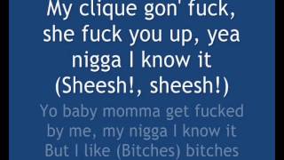 Rich Homie Quan - Bitches Ft. Young Thug(Lyrics On Screen)